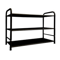 Scarpiera metallica 12 paia Nero Nyana Home