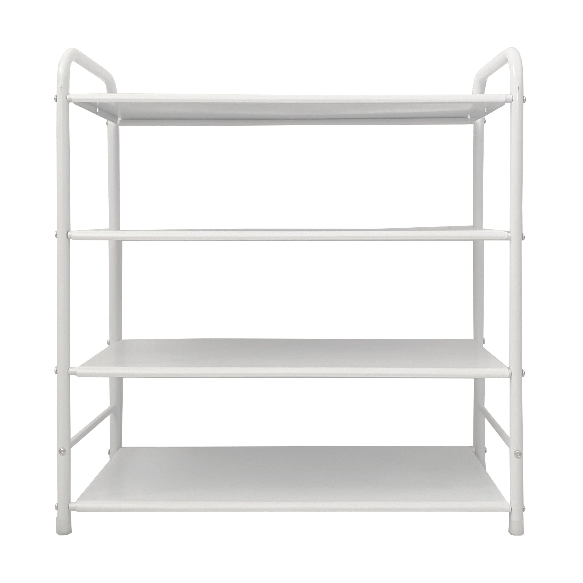 Scarpiera metallica 16 paia Bianco Nyana Home