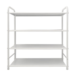 Scarpiera metallica 16 paia Bianco Nyana Home