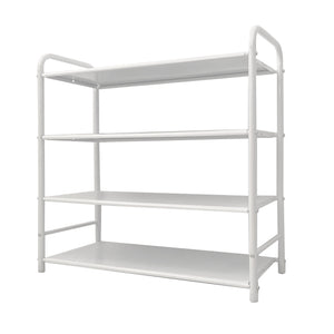 Scarpiera metallica 16 paia Bianco Nyana Home