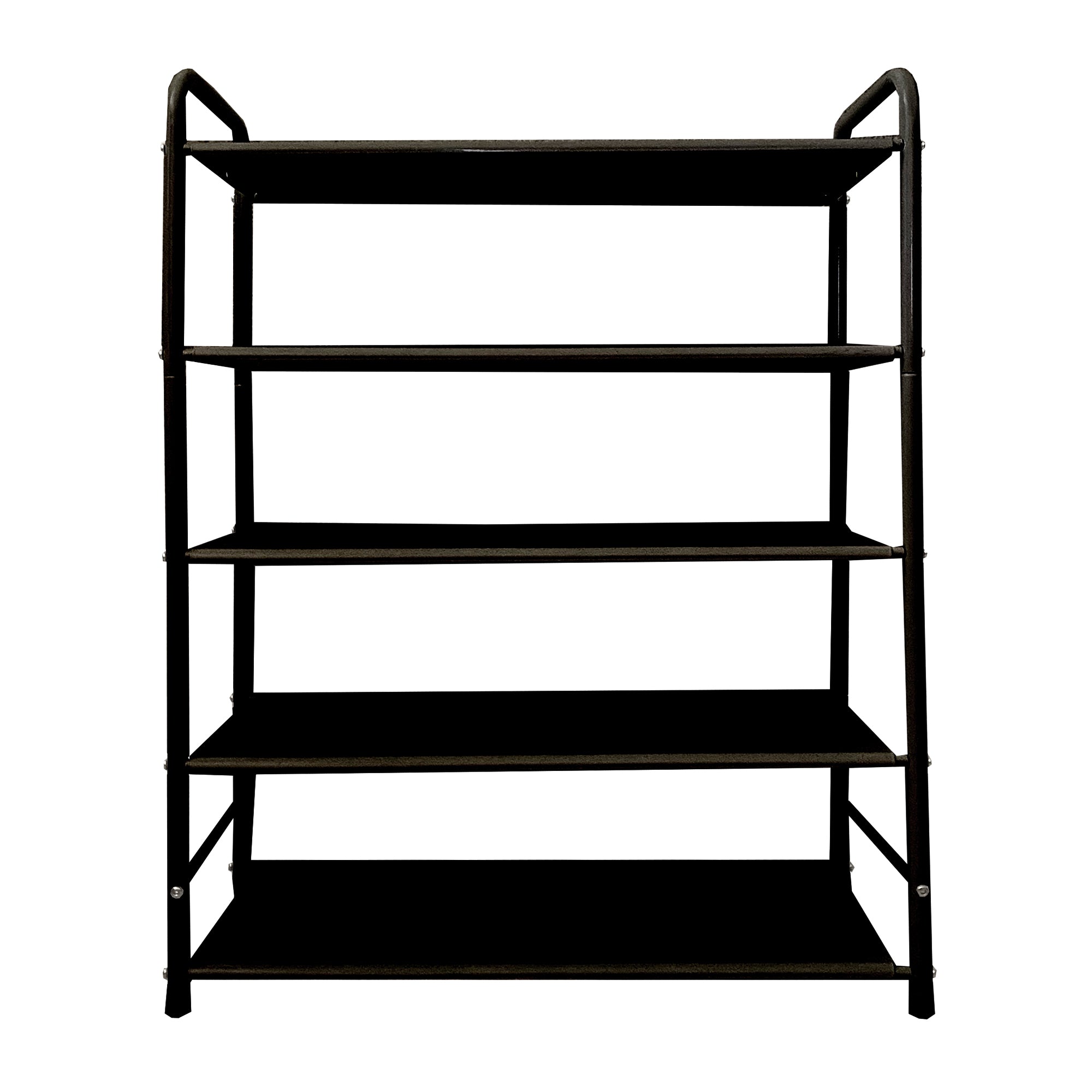 Scarpiera metallica 20 paia Nero Nyana Home