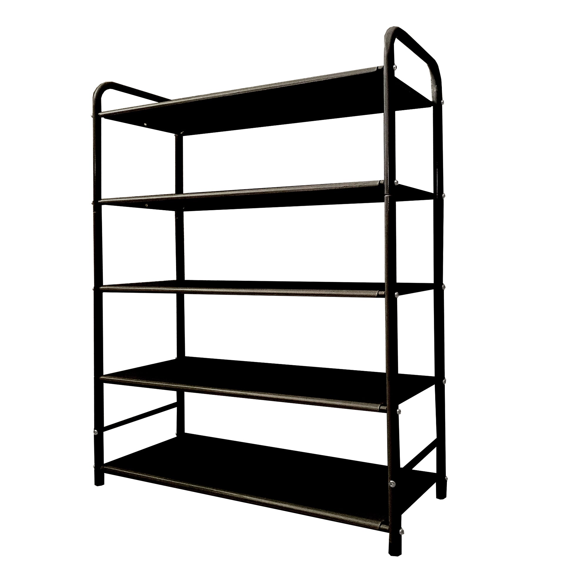 Scarpiera metallica 20 paia Nero Nyana Home