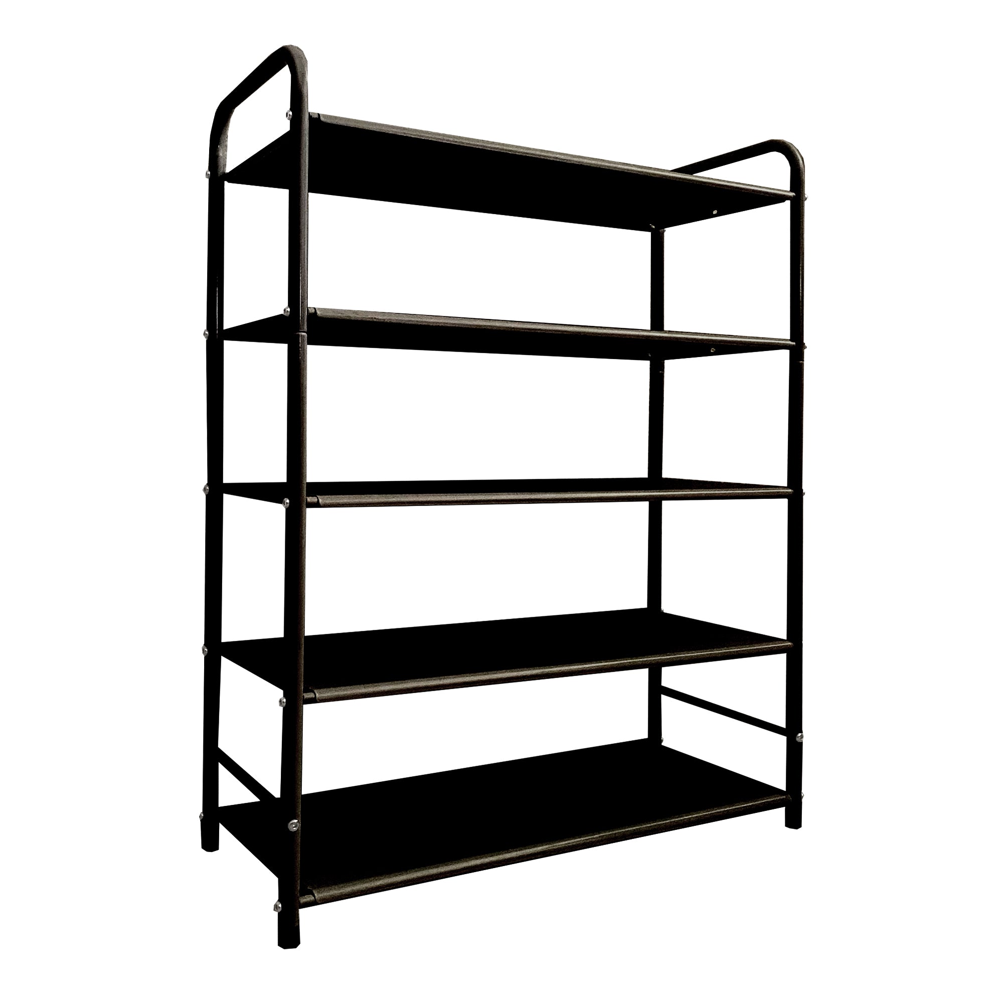 Scarpiera metallica 20 paia Nero Nyana Home