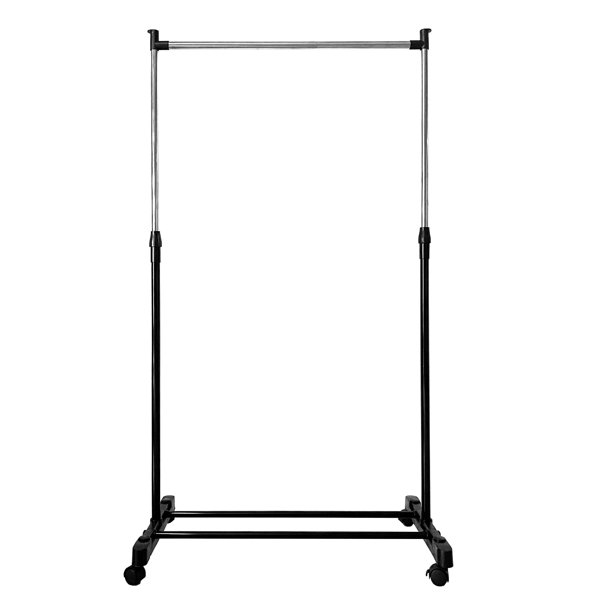 Appendiabiti Donkey Basic in metallo con ruote Nyana Home 92x75x42cm allungabile a 155cm