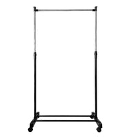 Appendiabiti Donkey Basic in metallo con ruote Nyana Home 92x75x42cm allungabile a 155cm