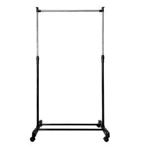 Appendiabiti Donkey Basic in metallo con ruote Nyana Home 92x75x42cm allungabile a 155cm