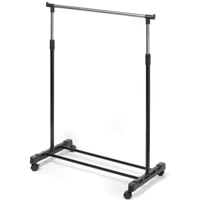 Appendiabiti Donkey Basic in metallo con ruote Nyana Home 92x75x42cm allungabile a 155cm