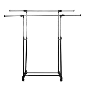 Appendiabiti Donkey Advnced in metallo con ruote Nyana Home 92x75x42cm allungabile a 155cm