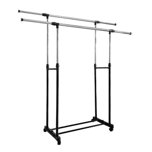 Appendiabiti Donkey Advnced in metallo con ruote Nyana Home 92x75x42cm allungabile a 155cm