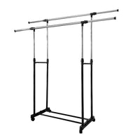 Appendiabiti Donkey Advnced in metallo con ruote Nyana Home 92x75x42cm allungabile a 155cm