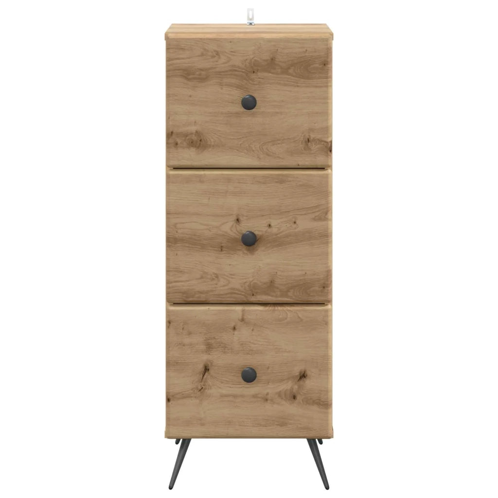 Mobile con Cassetti Rovere Artigianale 33 x 34,5 x 90 cm 895544