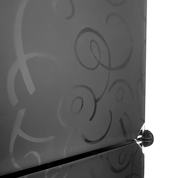 Guardaroba Cubo Personalizzabile Boxed Premium 20 Cubi/Ante 183x147x47 cm Nero