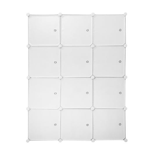 Armario Vestidor Cube Personalizable Boxed Elite 12 Cubos/Puertas 147x111x37cm Blanco