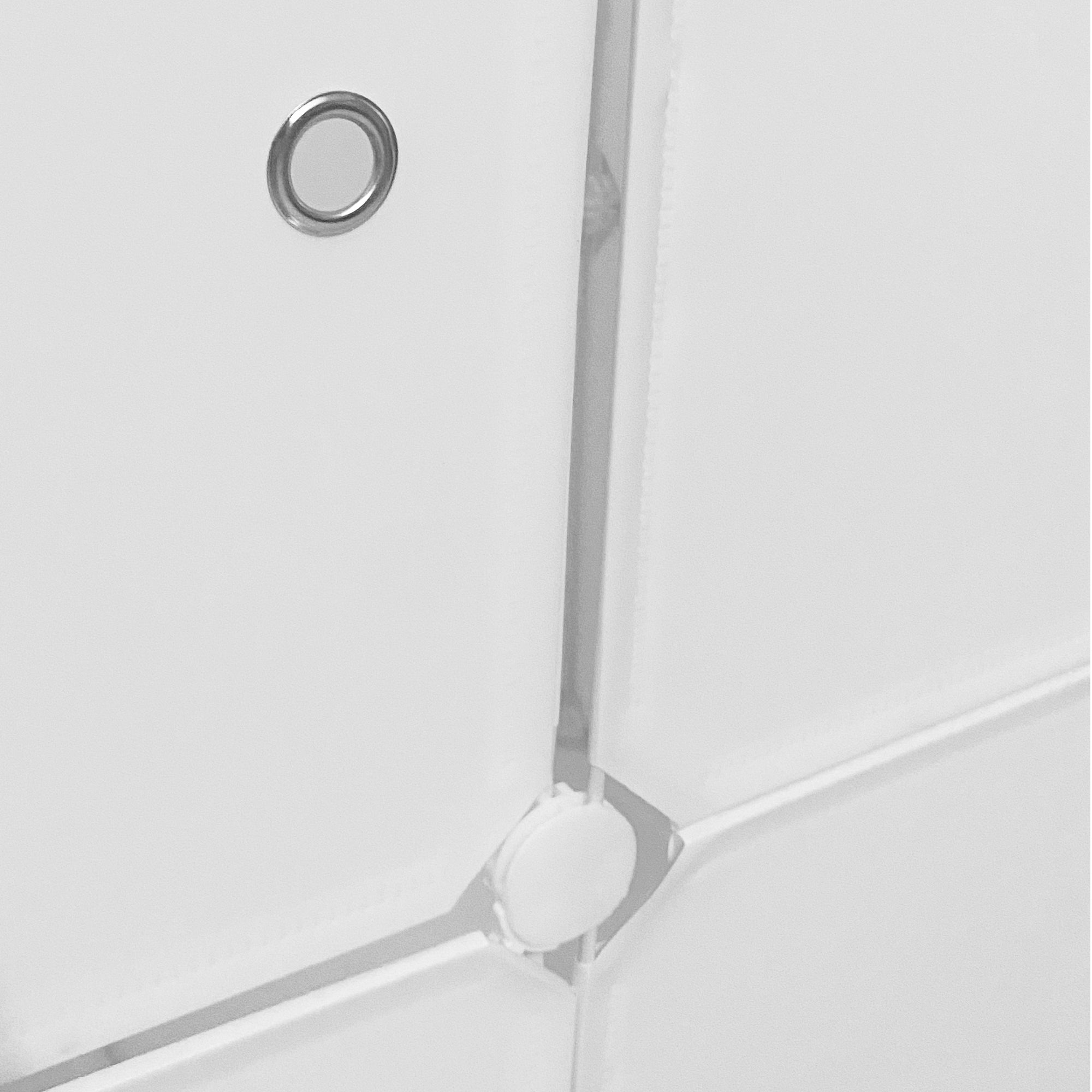 Armario Vestidor Cube Personalizable Boxed Elite 12 Cubos/Puertas 147x111x37cm Blanco