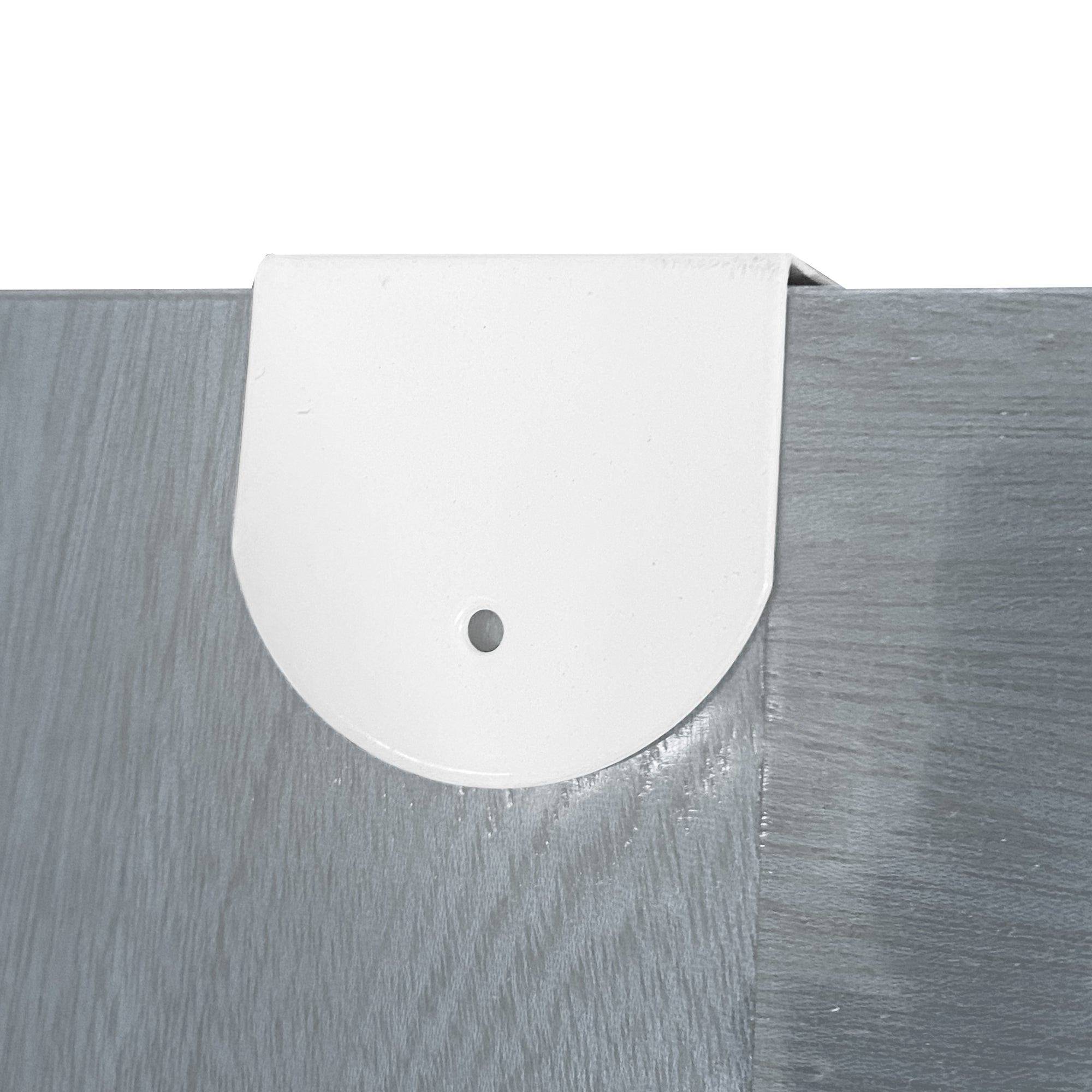 Scarpiera sospesa su porta in metallo 36 paia Nyana Home 172x58x18 cm Bianco