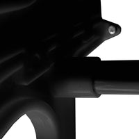 Scarpiera sospesa su porta in metallo 36 paia Nyana Home 172x58x18 cm Nero