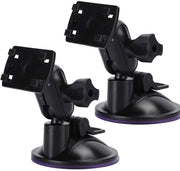 Supporto auto per camera con montaggio per visiera, GPS, registrazione e registrazione, 65mm, 2 pezzi, 360 gradi, regolabile, vacuüm zuignap.