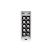 TASTIERA VIA CAVO ANTIVANDALICA IP67 30 CODICI 12V AC DC VDS KEYPAD EASY NEW