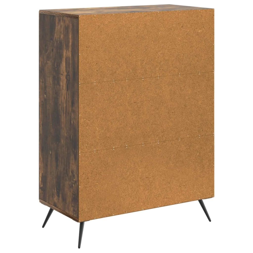 Credenza Rovere Fumo 66 x 34,5 x 90 cm Legno ingegnerizzato 895510