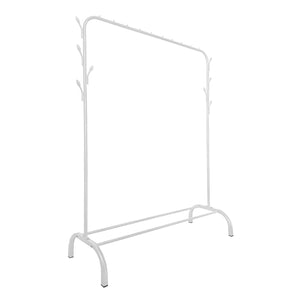 Donkey Premium Rack 1 appendiabiti Nyana Home 148x110x41 cm, 2 barre appendiabiti, 1 ripiano inferiore Bianco.