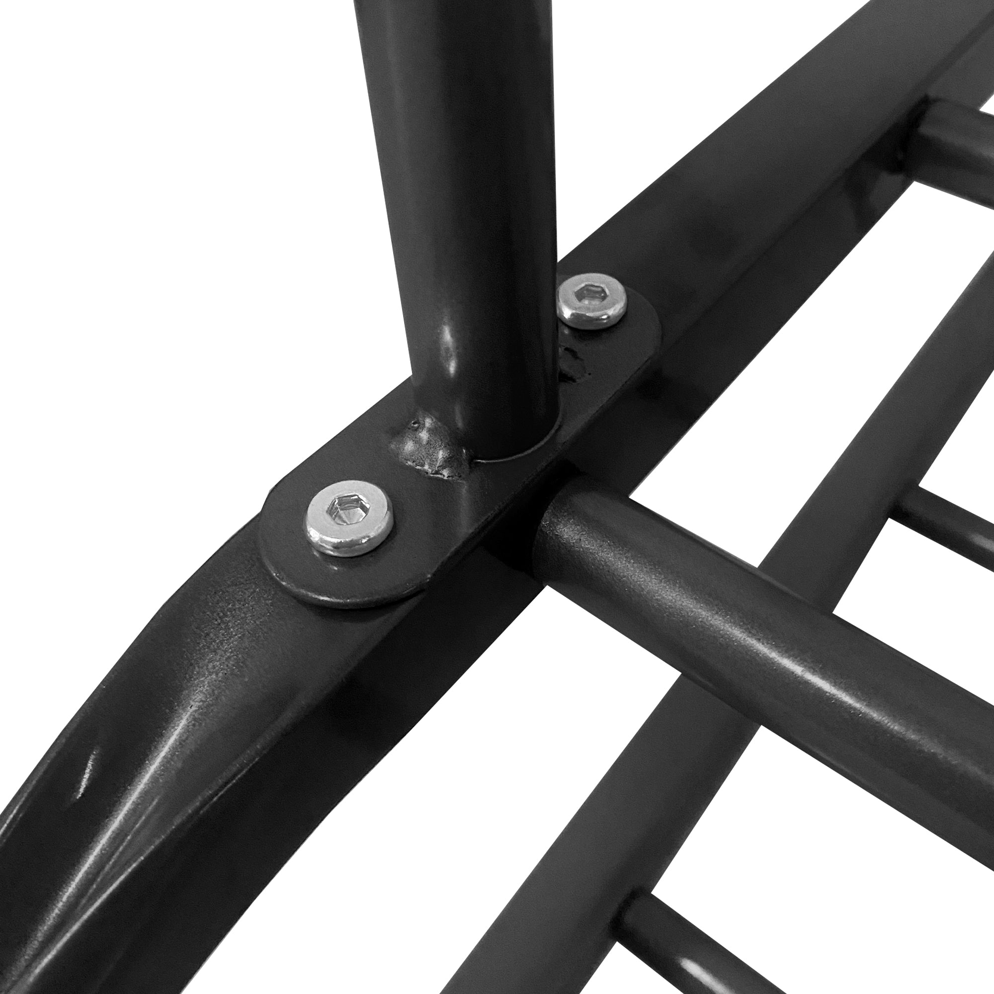 Appendiabiti Donkey Premium Maxi a 2 stand Nyana Home 157x110x56 cm, 2 ripiani sospesi, 4 ganci laterali, 2 ripiani inferiori Nero.