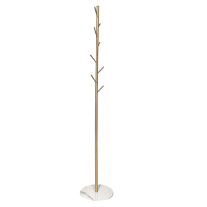 Appendiabiti Premium Elegance con 8 ganci Nyana Home 167x30x30cm Dorato