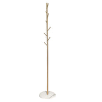 Appendiabiti Premium Elegance con 8 ganci Nyana Home 167x30x30cm Dorato