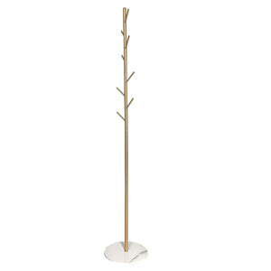 Appendiabiti Premium Elegance con 8 ganci Nyana Home 167x30x30cm Dorato