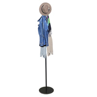 Appendiabiti Premium Elegance con 8 ganci Nyana Home 167x30x30 cm Nero