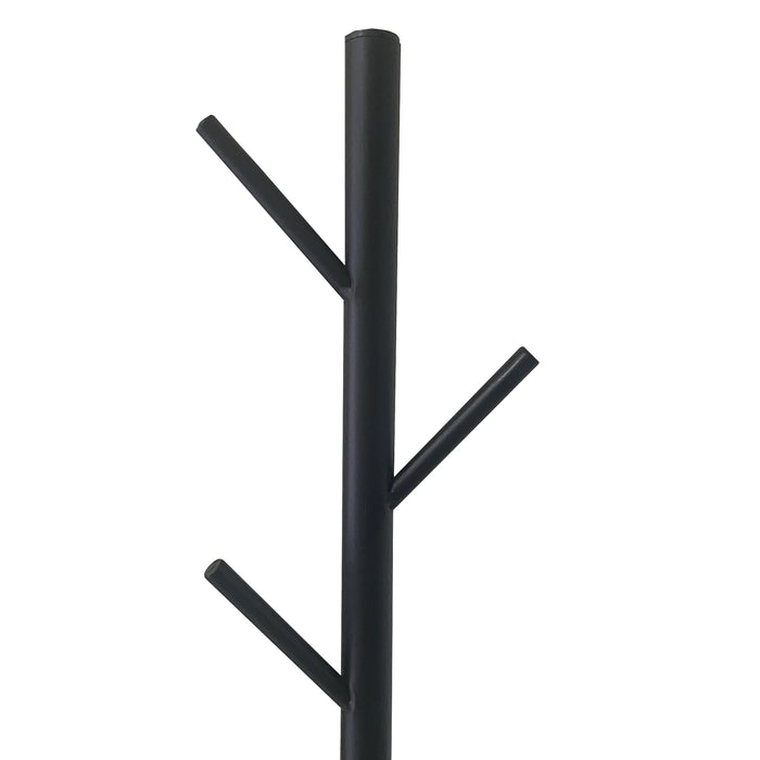 Appendiabiti Premium Elegance con 8 ganci Nyana Home 167x30x30 cm Nero