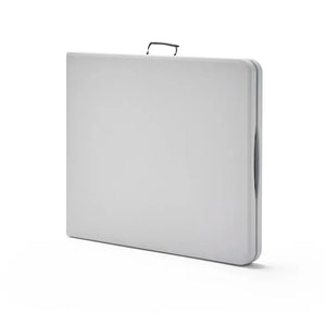 Tavolo Pieghevole Rettangolare in Resina 150x70x74cm Tavolo Multiuso da Esterno, Campeggio, Eventi, Esterno, Interno