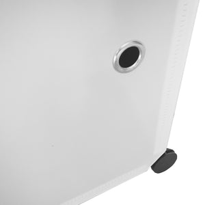 Cubo personalizzabile Guardaroba in scatola Semplicemente Nyana Home 8 Cubes/Doors Organizzazione domestica Appendiabiti Scarpiera 147x75x47 cm Nero