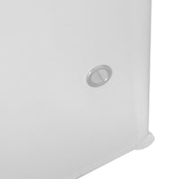 Cubo personalizzabile Guardaroba Boxed Nyana Home 10 Cubes/Doors Organizzazione domestica Appendiabiti Scarpiera 147x110x47 cm Bianco