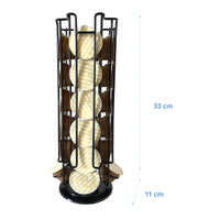 Organizzatore per Capsule di Caffè Dolce Gusto Nyana Home | Organizzatore per 24 Capsule | Progettato per Capsule Dolce Gusto | Design Moderno e Compatto | Supporto Rotante 360º | Facile da Pulire