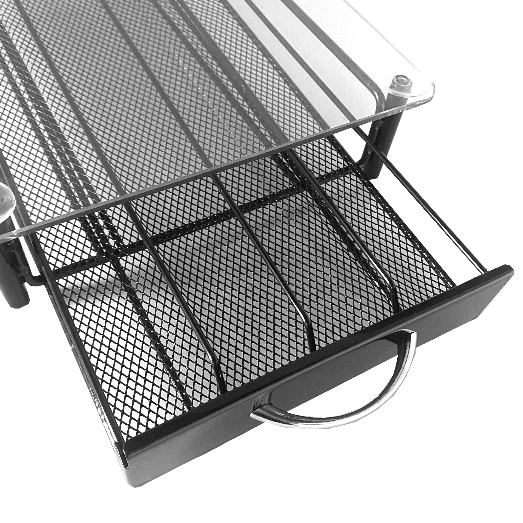 Supporto Organizzatore per Capsule Nespresso Nyana Home | Capacità 40 Capsule | Compatibilità Nespresso | Coperchio in Vetro | Supporto in Metallo | Manico di Estrazione