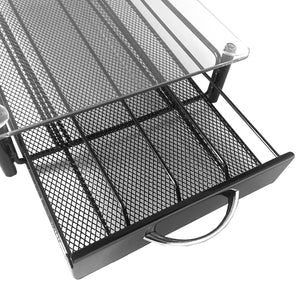 Supporto Organizzatore per Capsule Nespresso Nyana Home | Capacità 40 Capsule | Compatibilità Nespresso | Coperchio in Vetro | Supporto in Metallo | Manico di Estrazione