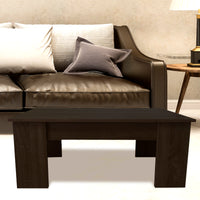 Tavolino da caffè con piano sollevabile Nyana Home Wengé, resistente, facile da pulire, design moderno