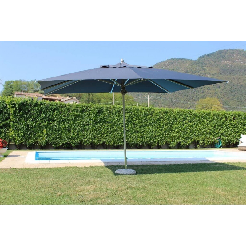 OMBRELLONE CRISTAL P/C ALLUMINIO 3 X 4