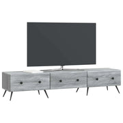 Mobile TV | Armadietto TV | Mobile Porta TV Grigio Sonoma 147 x 34,5 x 30 cm Legno ingegnerizzato