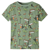 Pigiama Bambino Maniche Corte Cachi Chiaro 92 CFW5444645