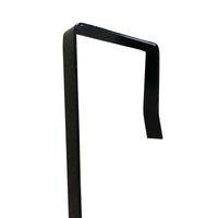 Specchio per porta beige 125x35 cm - Cornice in MDF, leggero e facile da appendere, stile nordico