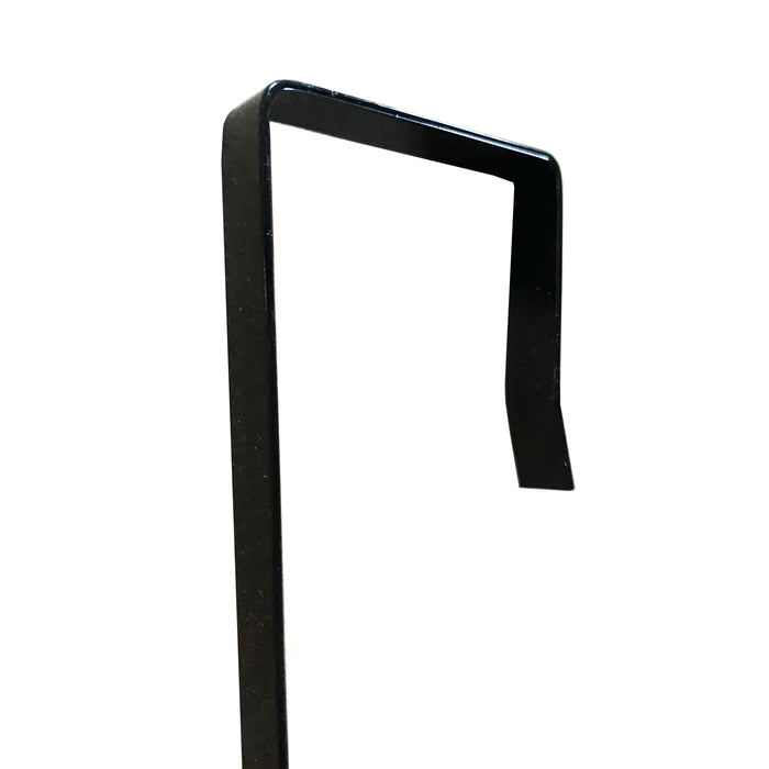 Specchio per porta grigio 125x35 cm - Cornice in MDF, leggero e facile da appendere, stile nordico