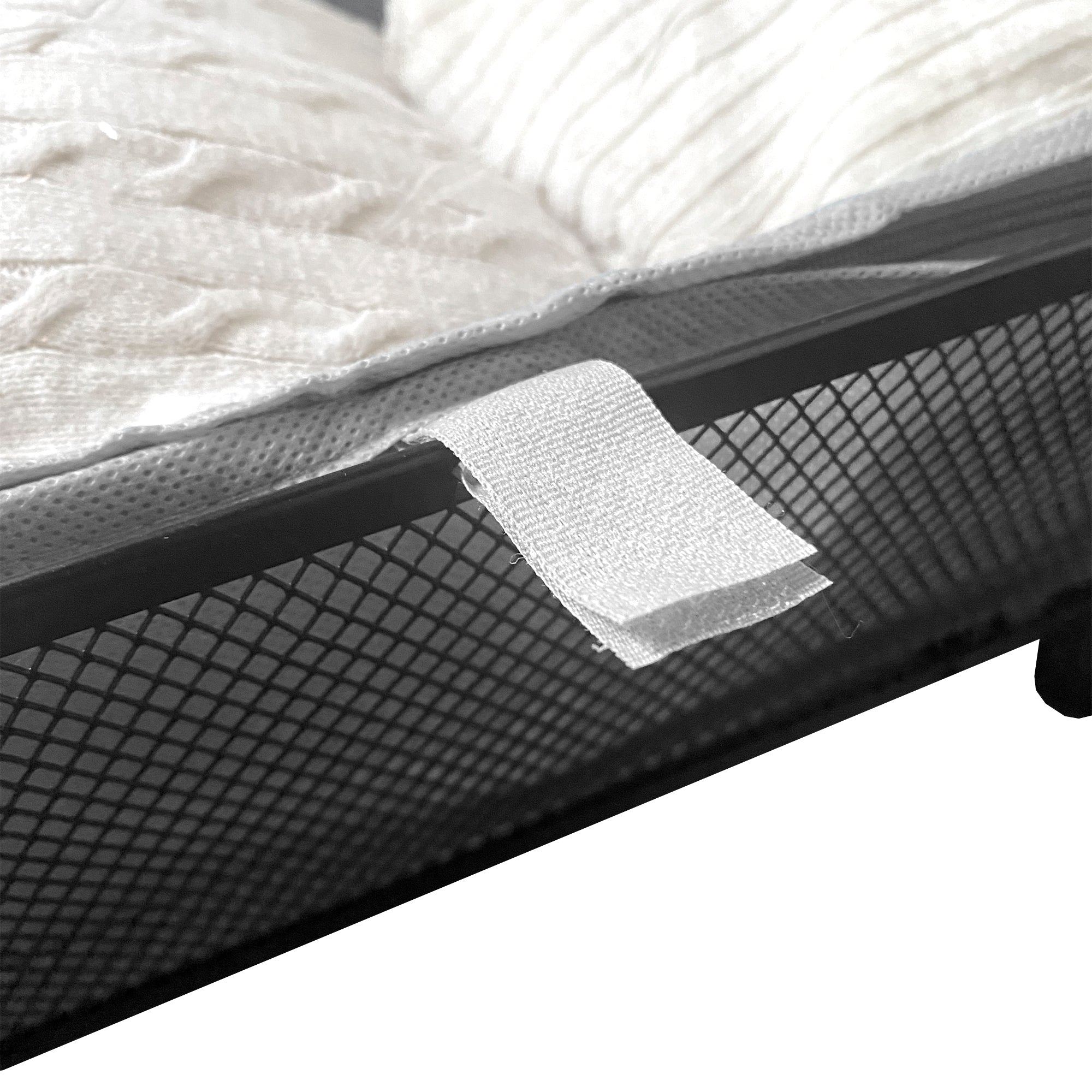 Organizzatore sottoletto in metallo con ruote – Pieghevole per abiti e scarpe – Nyana Home