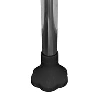 Mensola telescopica da bagno 276-330 cm – 4 ripiani regolabili con ganci – Senza forature – Acciaio inox