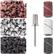 Set di strisce per limatura 210 pezzi - Strisce per limatura per unghie - Limatore - Manicure/Pedicure - Grana 80/120/180 - Adatto per modelli di limatore per unghie - Strisce per limatura per unghie