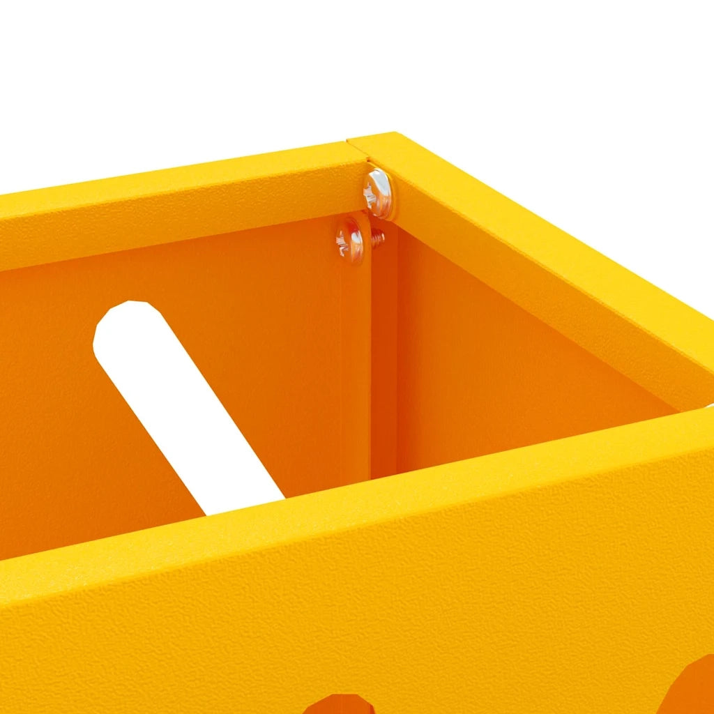 Supporto per Ombrellone giallo senape 28 x 12 x 41 cm Acciaio CFW6205071