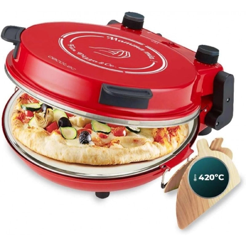 CECOTEC 03825 - Forno grill elettrico per pizza Fun Pizza&Co Mamma Mía