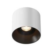 Maytoni lampada da soffitto moderna Alfa LED 1 luce dimmerabile bianco metallo