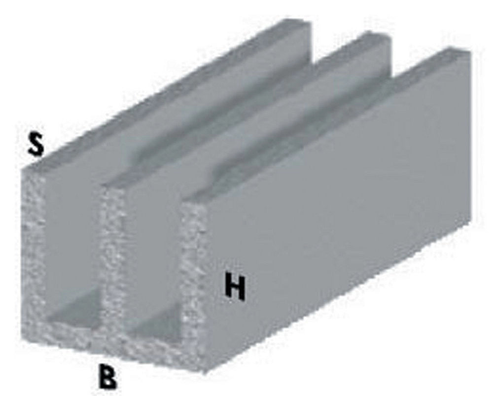 5pz profilo argento h.100 cm canalino uu 20x18x1 mm cod:ferx.33448