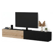 Mobile porta TV Sindia, Antracite e Rovere